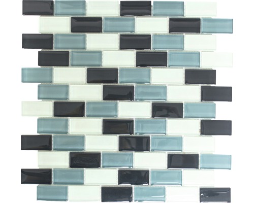 Sklenená mozaika Crystal XCM B825 2,5x5 cm-0