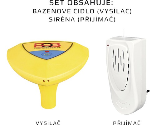 Sada bazénového senzora a sirény