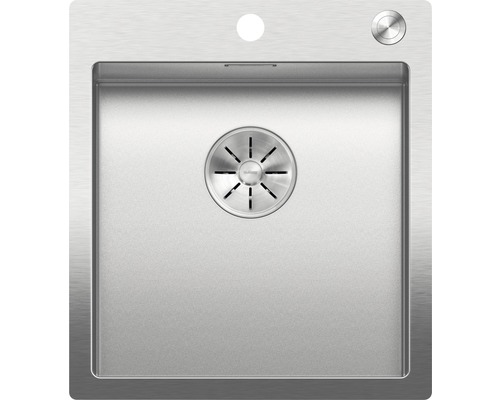 Nerezový drez Blanco CLARON 400-IF/A 510 x 460 mm nehrdzavejúca oceľ durinox® 523392