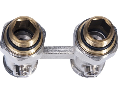 Skrutkové spojenie radiátora pre vykurovacie systémy