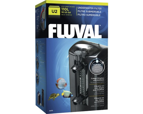 Vnútorný filter do akvária Fluval U2, 400 l/h