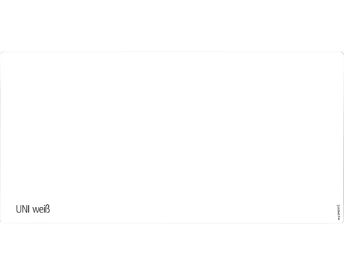 Jednofarebný biely list papiera