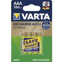 Batérie Varta AAA, 550 mAh, 4 kusy