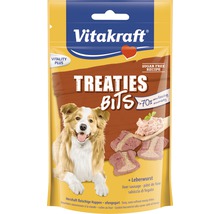 Maškrta pre psov Vitakraft Treaties Bits s kúskami pečene 120 g-thumb-0