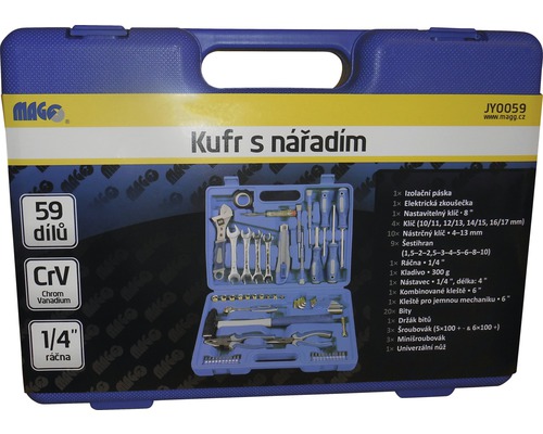 MAGG Kufor s náradím, 59 dielov