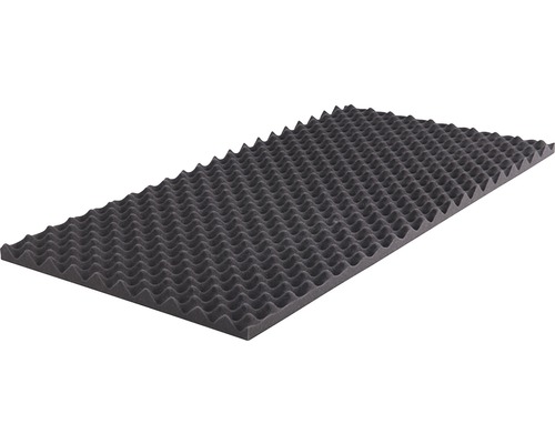 Akustická pena Vlnky CME3535 100x50x3 cm, balenie 2 ks Akustická penová doska s nopkami na pohlcovanie zvuku