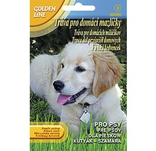 Balenie trávneho semena pre psov