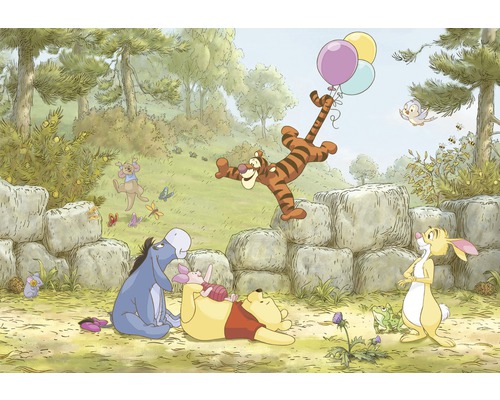 Fototapeta papierová SD460 Disney Winnie Pooh Balloon 8-dielna 368x254 cm