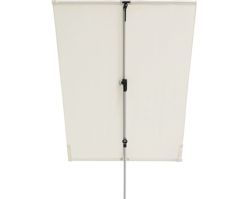 Obdĺžnikový slnečník s centrálnou tyčou a kľukovým mechanizmom