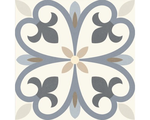 Dekoratívna dlaždica s kvetinovým vzorom