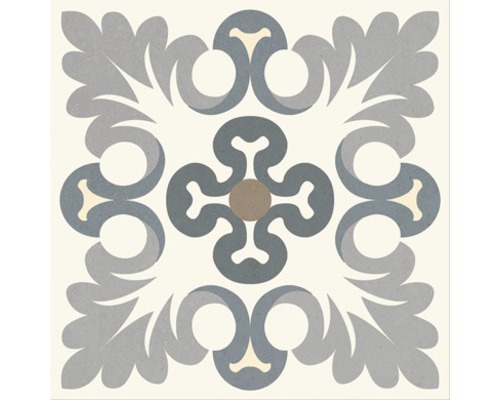 Dekoratívna dlaždica s kvetinovým vzorom