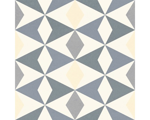 Vzor dlaždíc s geometrickými tvarmi