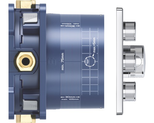Podomietkové teleso Grohe Rapido Smartbox s termostatickou batériou