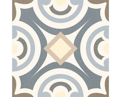 Dekoratívna dlaždica s geometrickým vzorom