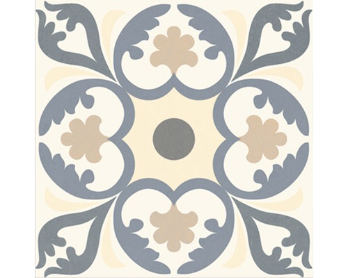 Dekoratívna dlaždica s kvetinovým vzorom
