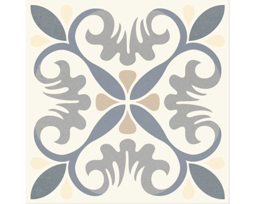 Dekoratívna dlaždica s kvetinovým vzorom