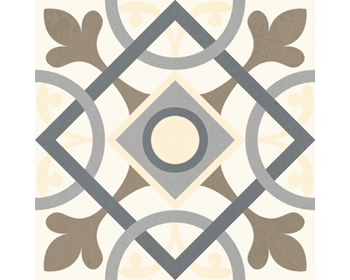 Dekoratívna dlaždica s geometrickým vzorom