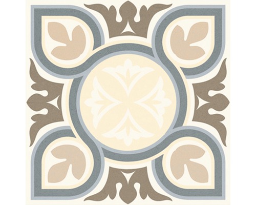 Dekoratívna podlahová dlaždica so vzorom