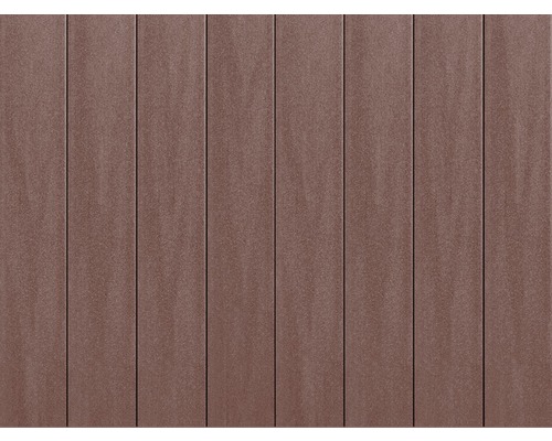 Hnedé terasové dosky z kompozitného materiálu