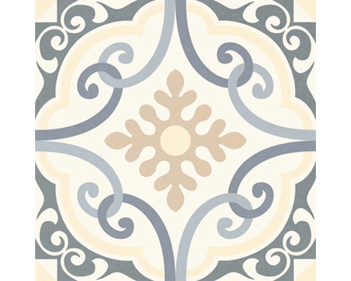 Dekoratívna dlaždica s kvetinovým vzorom