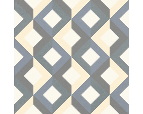 Vzor dlaždíc s geometrickými kosoštvorcami