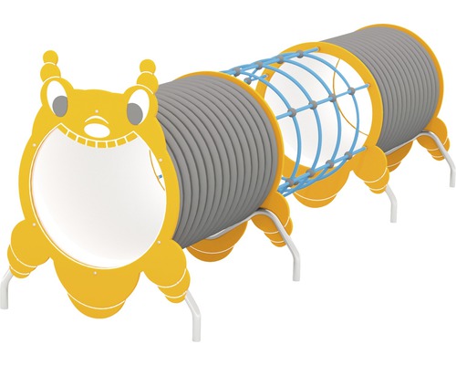 Lezúci tunel v tvare húsenice do záhrady