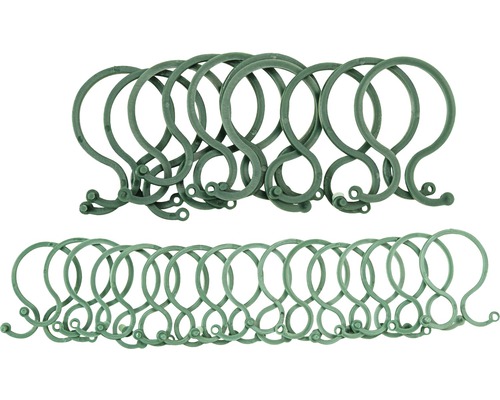 Záhradné príslušenstvo: niekoľko klipov na rastliny na upevnenie rastlín