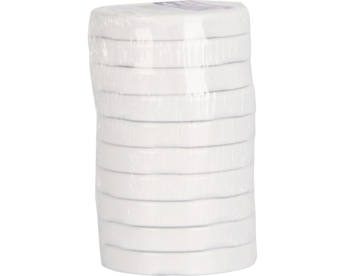 Balenie s okrúhlymi bielymi penovými pásikmi