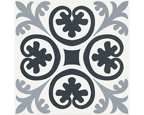 Dekoratívna dlaždica s kvetinovým vzorom