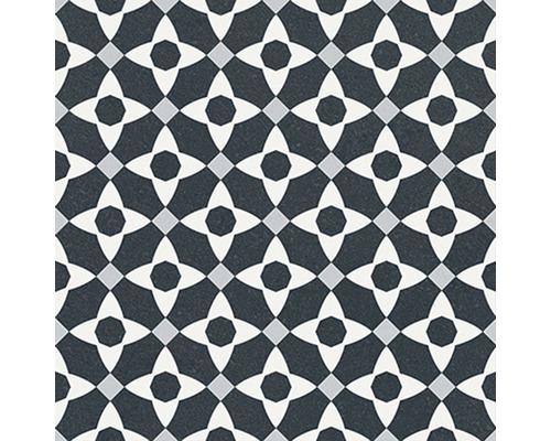 Vzor dlaždíc s geometrickými tvarmi