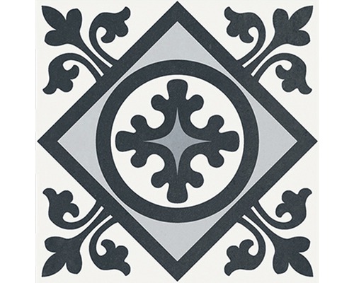 Dekoratívna podlahová dlaždica so vzorom