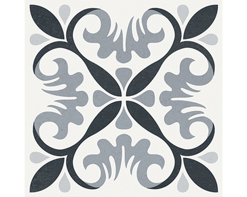 Dekoratívna dlaždica s kvetinovým vzorom