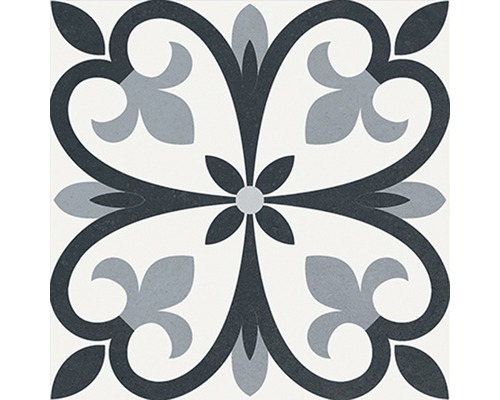 Dekoratívna dlaždica s kvetinovým vzorom