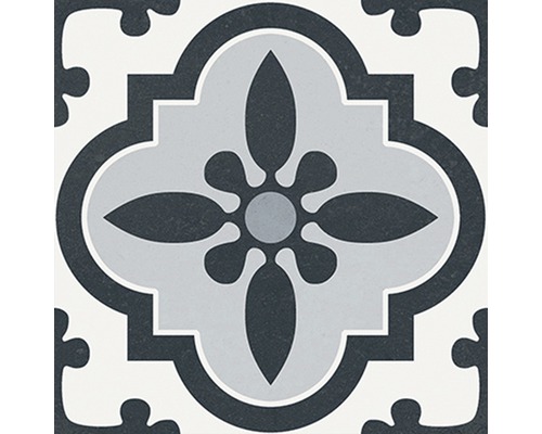 Dekoratívna dlaždica s kvetinovým vzorom