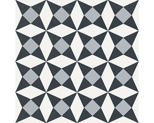 Vzor dlaždíc s geometrickým hviezdnym a kosoštvorcovým vzorom
