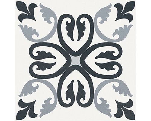 Dekoratívna dlaždica s kvetinovým vzorom