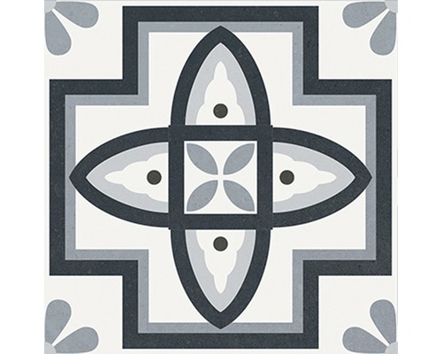 Dekoratívna dlaždica s kvetinovým vzorom do interiéru