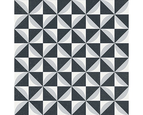 Vzor dlaždíc s geometrickými tvarmi