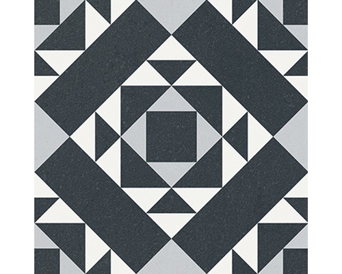 Dekoratívna podlahová dlaždica s geometrickým vzorom