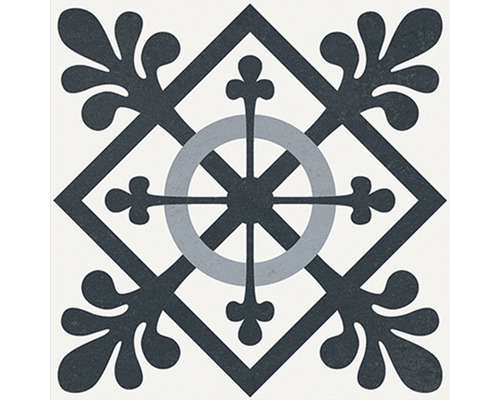 Dekoratívna dlaždica s kvetinovým vzorom