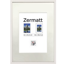 Fotorámik drevený, Zermatt biely 61x91,5 cm-thumb-2