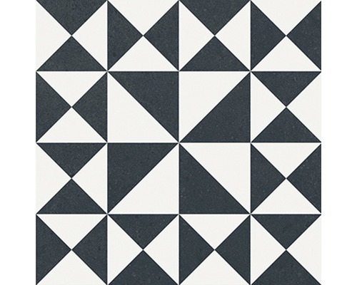 Vzor z trojuholníkov, dlaždice