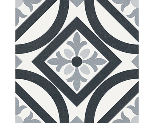 Dekoratívna podlahová dlaždica s geometrickým vzorom