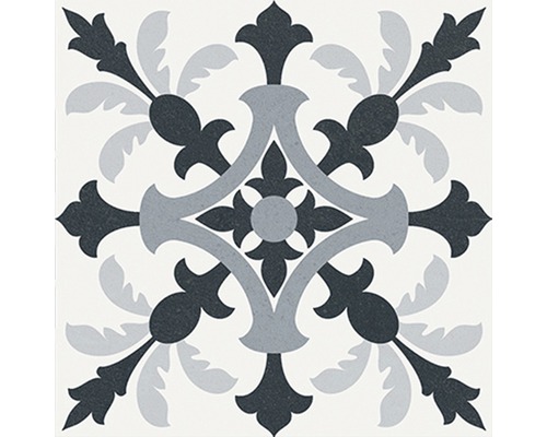 Dekoratívna dlaždica s kvetinovým vzorom