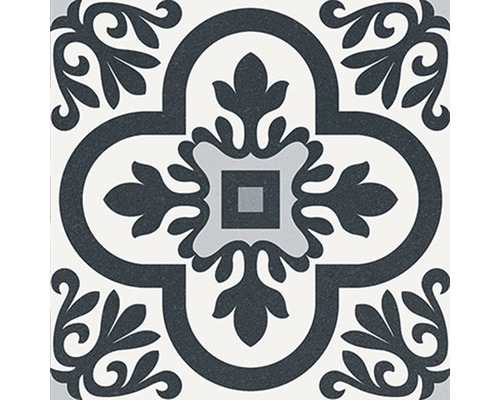 Dekoratívna dlaždica s kvetinovým vzorom