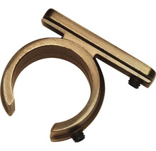 Držiak záclonovej tyče s aretačnou skrutkou