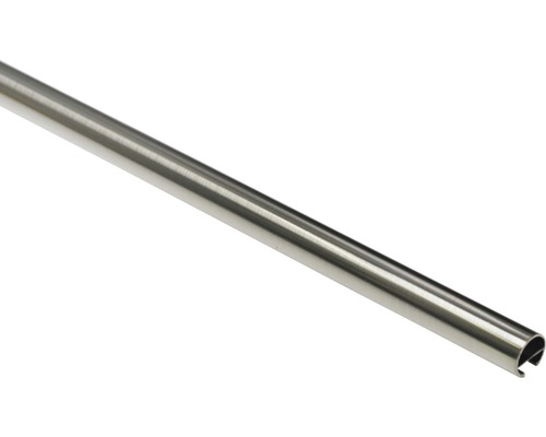 Záclonová tyč s drážkou Memphis 16/240 cm oceľ