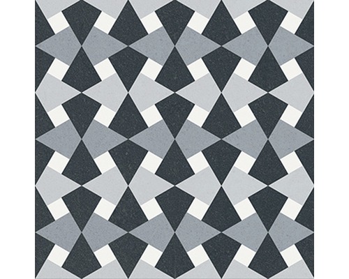 Vzor dlaždíc s geometrickými tvarmi