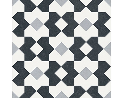 Vzor dlaždíc s geometrickými tvarmi