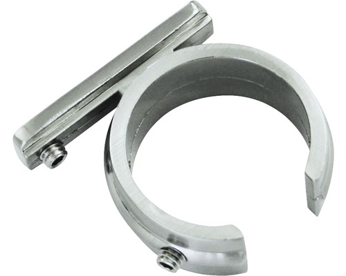 Memphis krúžkový adaptér pre univerzálne nosníky Ø 16 mm vzhľad nerezovej ocele